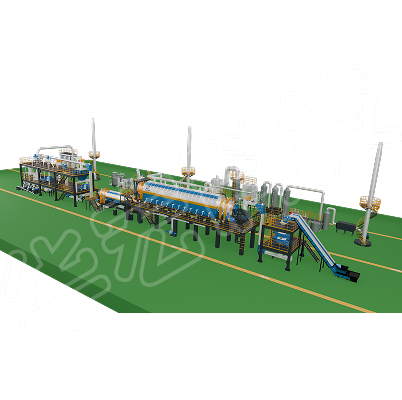 锂电池黑粉破碎回收线